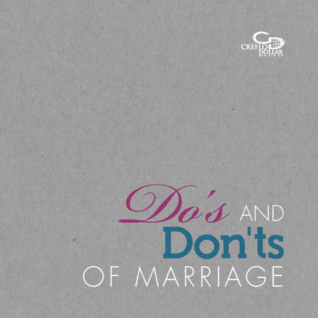 Do’s and Don’ts of Marriage